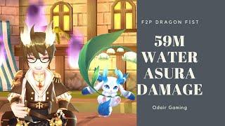 Dragon Fist 59M water asura damage Ragnarok Mobile