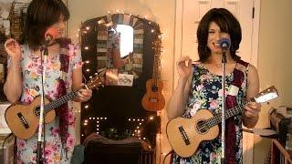 I Kissed a Pink Girl (ukulele mash up by a crossdresser)