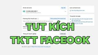 TUT CODE KÍCH NẠP TÀI KHOẢN TRẢ TRƯỚC (TKTT) FACEBOOK MỚI NHẤT