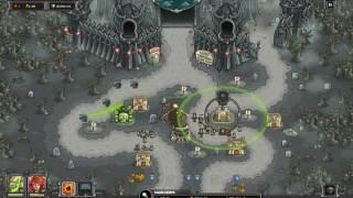 Прохождение Kingdom Rush Frontiers Veteran – Сумрачный замок  3 Heroic