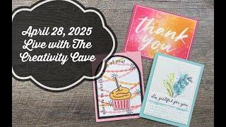 April 28, 2025 LIVE with The Creativity Cave!