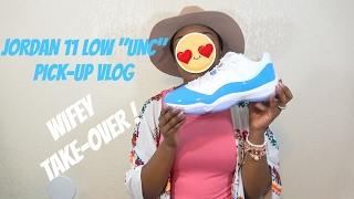 JORDAN 11 LOW "UNC" | WIFE TAKES OVER SNEAKER