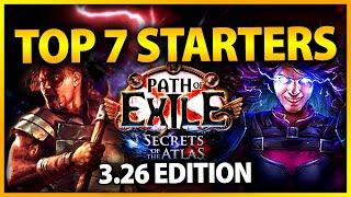 Top 7 Leaguestarters for 3.26 Secrets of the Atlas | Path of Exile