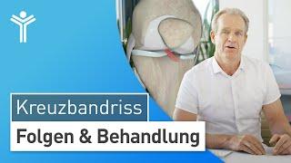 Kreuzbandriss optimal behandeln! Das sollten sie beim Riss des vorderen Kreuzbands wissen