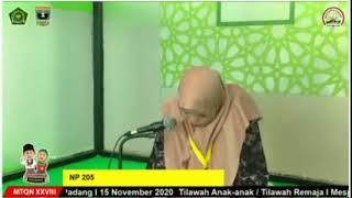 MTQ NASIONAL SUMBAR 2020 / Tilawah Anak-anak/Tilawah Remaja I Mesjid Al-Hakim Pantai Muaro Padang
