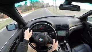 2003 BMW 3 Series E46 318i 143 HP POV Driving GoPro HERO 5 | 2.7K