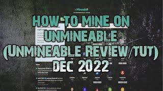 How To Mine On Unmineable | Unmineable Review/Tutorial | Dec 2022 | Mining Tutorial | GPU Mining |