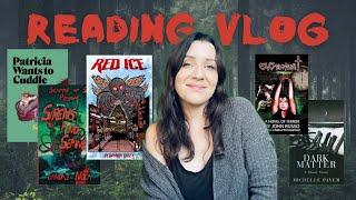 reading horror for cryptid readathon & book clubs | reading vlog