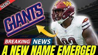 UNEXPECTED GIANTS SIGNING! NOBODY EXPECTED IT! NEW YORK GIANTS NEWS TODAY! NFL NEWS TODAY