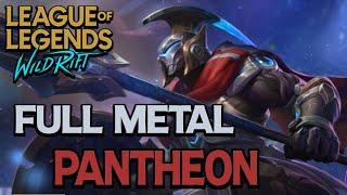 Full Metal Pantheon Support Gameplay | League of Legends : Wild Rift