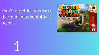 Super Mario 64 land Part 1