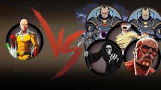 Shadow Fight 2, Saitama Vs Grim Reaper and All Titans