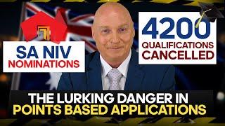 Australian Immigration News 14th June. Points Visa Application Forms Danger + 4200 shocked students