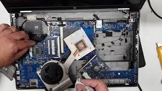 How to replace ram, disk, thermal paste, GPU graphic card at HP EliteBook 8770w