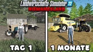 ICH, verbrachte MONAT auf Niemandsland! Hier ist, was passiert ist... Landwirtschafts-Simulator 22