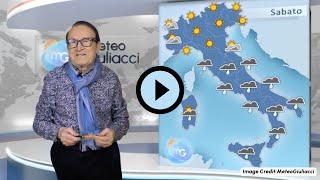 Previsioni meteo per sabato 11 gennaio. Irrompono le correnti gelide