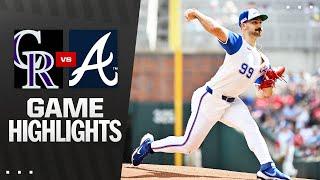 Rockies vs. Braves Game Highlights (6/14/25) | MLB Highlights