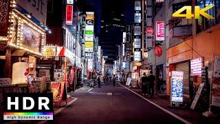 4k 50fps HDR Test - Evening Bike Ride - Shimokitazawa to Shinjuku