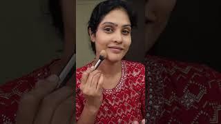 Navrathri look day 1 #manishabridalavenue #naturalmakeup #navrathrimakeup