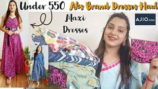 Ajio Kurti Haul | Maxi Gown Haul | Aks Brand Kurti Haul | under 700 | ajio anarkali kurti haul