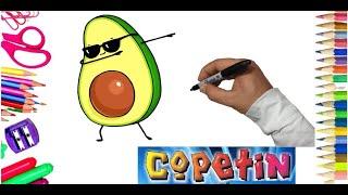   How to Draw a Cool Avocado Dabbing  Copetin