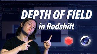 Depth of Field in Redshift and Cinema4d - Quick Cinema4d Tip