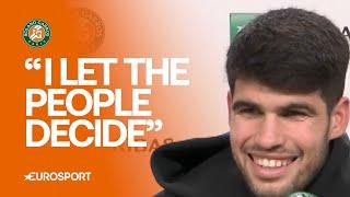 French Open 2025 Press Conference: King of Clay Carlos Alcaraz reflects on Roland Garros glory 