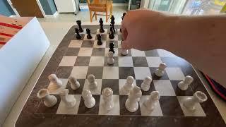 First game with the Square Off NEO automated chess board