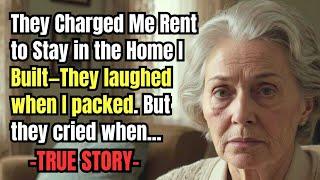 HER TRUE STORY FROM MICHIGAN  They Charged Me Rent to Stay in the Home I Built—So I Called the...