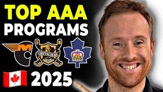 Top 10 Canadian AAA Hockey Programs | 2024-25 Rankings