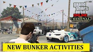 Grand Theft Auto V 2022 (GTA 5 Online) - All NEW BUNKER Activities (The Criminal Enterprises Update)