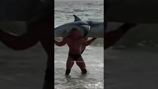 Brock Lesnar F5’s a SHARK 