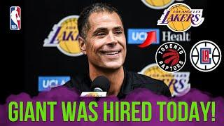 AMAZING NEWS! LAKERS HIRE BIG MAN! ROB PELINKA HAS ALREADY CONFIRMED! LAKERS NEWS!