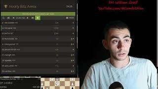 FM William Graif: The Gambit Man | AGGRESSIVE CHESS | #LiveStream | Aug 15, 2024