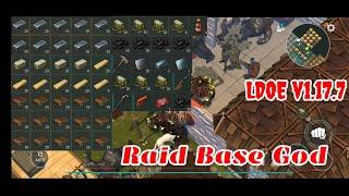 LDOE Raid Base God | Suicide Trick | Chopper Trick | Last Day on Earth v1.17.7