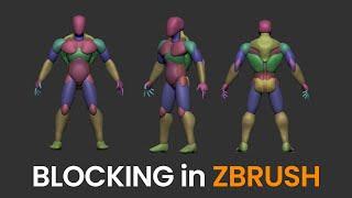 Character Blocking in ZBrush: Essential Sculpting Techniques