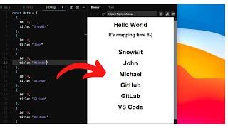 Tutorial: How to map components to data in React JS