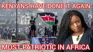 KENYANS ARE TEACHING AFRICANS HOW TO BE PATRIOTIC.#tanzania  #nairobi #Africa