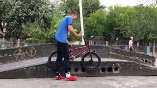 How to feeble hard 180 bmx / как сделать фибл хард 180 на bmx