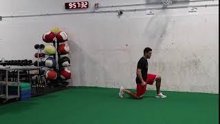 Lateral 1/2 Kneel Sprint Acceleration