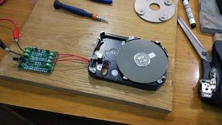 HDD запуск электромотора от жесткого диска