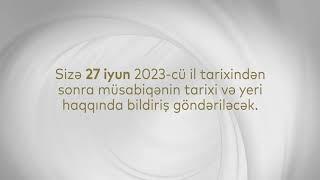 2023-2024-cü tədris ili üzrə birinci sinfə qəbul qaydaları ilə bağlı təlimatlandırıcı video