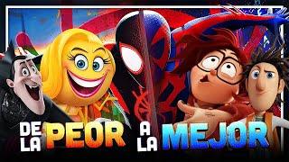 Las 30 PELÍCULAS de SONY ANIMATION: De PEOR a MEJOR | #ControlZ