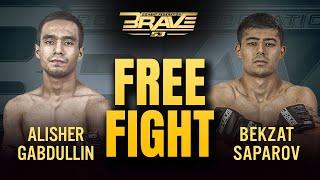 Alisher Gabdullin vs Bekzat Saparov | Full Fight | BRAVE CF 53