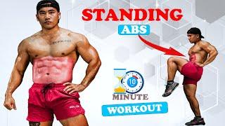 10 min STANDING ABS WORKOUT