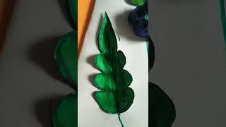 beautiful flowers and leaf craft with colourful papers #art #drawing #painting