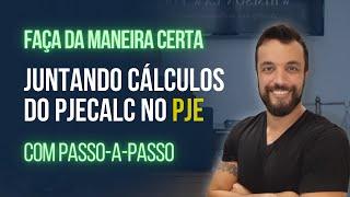 Como anexar cálculos do PJECALC em formato PJC e reduzir o tempo de liquidação?
