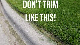 How To Use A Weed Eater- weed wacker string trimmer proper use