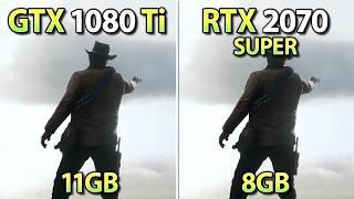 GTX 1080 Ti vs RTX 2070 Super - Test in 13 New Games (1080p)