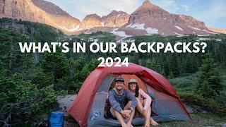 2024 Lightweight Backpacking Gear List | Everything We're Bringing & How We Pack